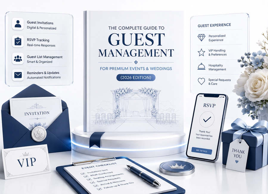 The Complete Guide to Guest Management for Premium Events & Weddings (2026 Edition)
