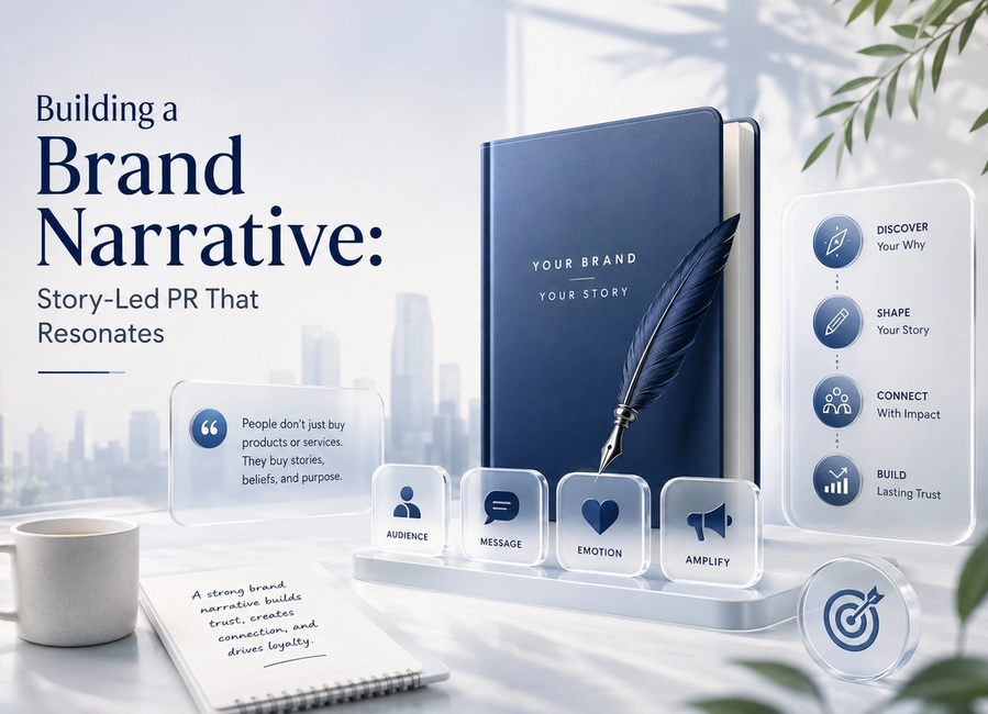 Building a Brand Narrative: Story-Led PR That Resonates