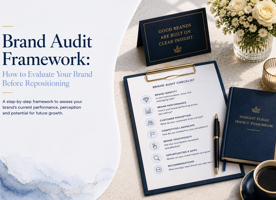 Brand Audit Framework: How to Evaluate Your Brand Before Repositioning