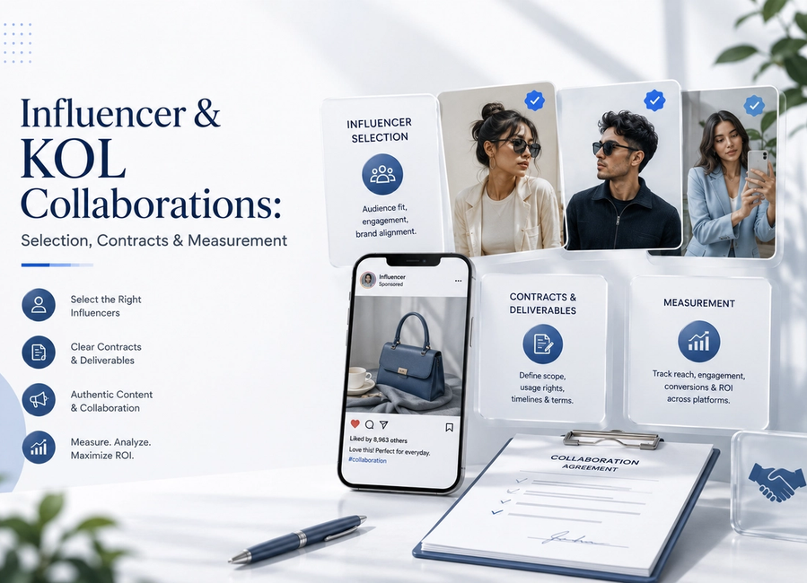Influencer & KOL Collaborations: Selection, Contracts & Measurement