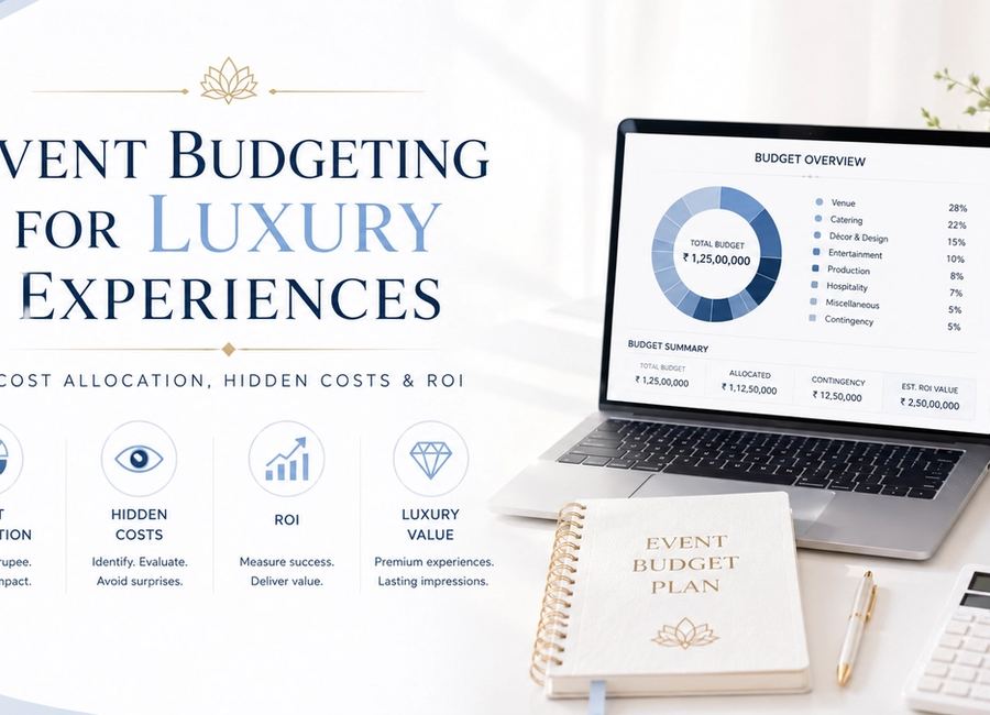 Event Budgeting for Luxury Experiences: Cost Allocation, Hidden Costs & ROI