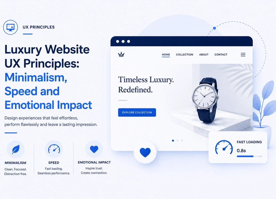 Luxury Website UX Principles: Minimalism, Speed and Emotional Impact