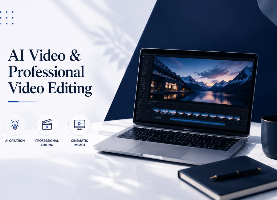 End-to-End AI Video Production & Professional Video Editing Workflow: From Ideation to Creation and Distribution