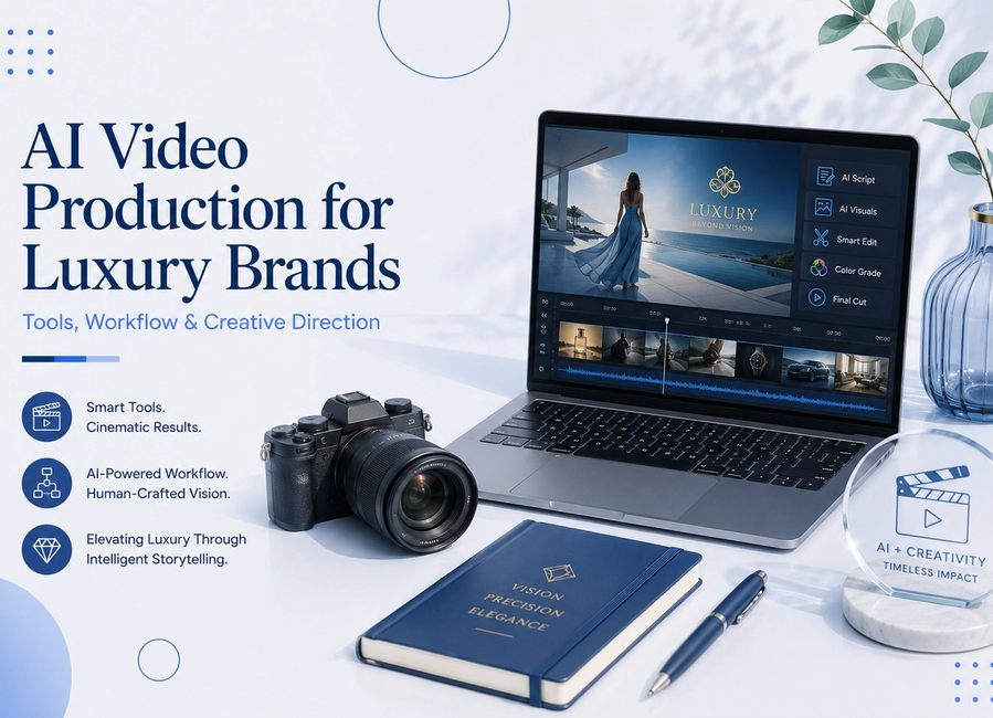 AI Video Production for Luxury Brands: Tools, Workflow & Creative Direction