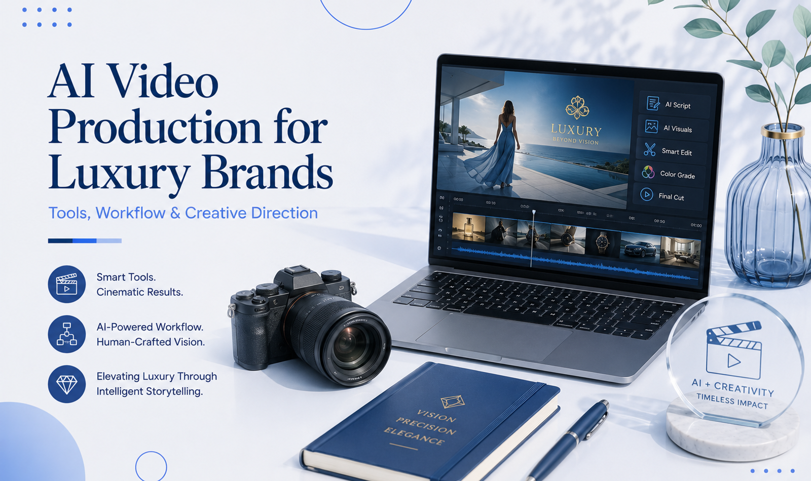AI Video Production for Luxury Brands: Tools, Workflow & Creative Direction