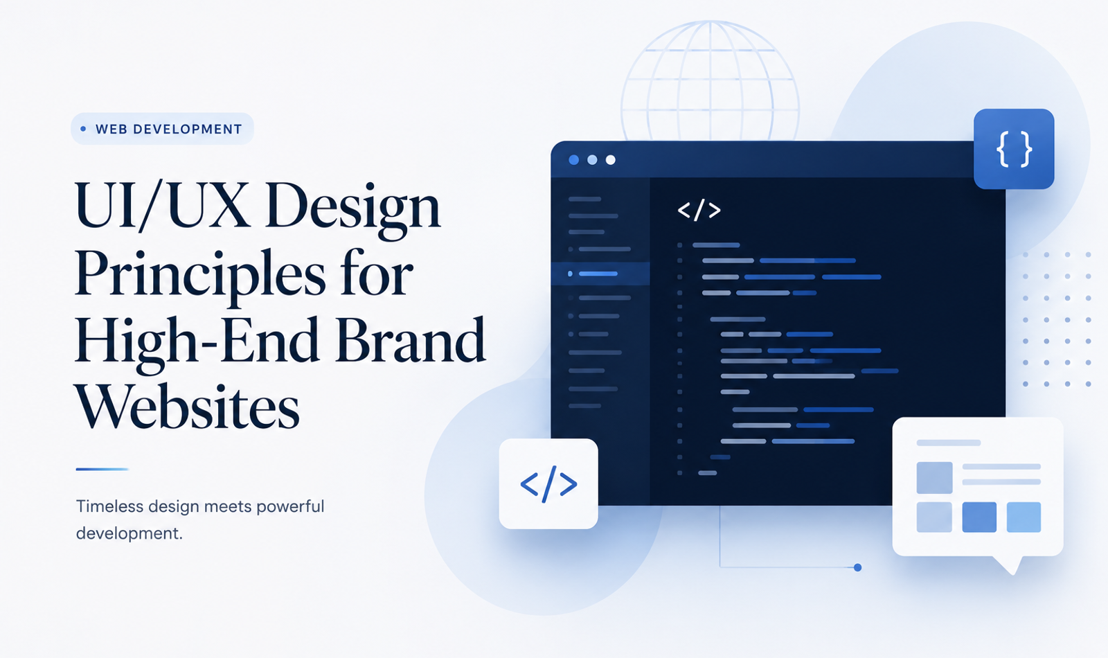 UI/UX Design Principles for High-End Brand Websites