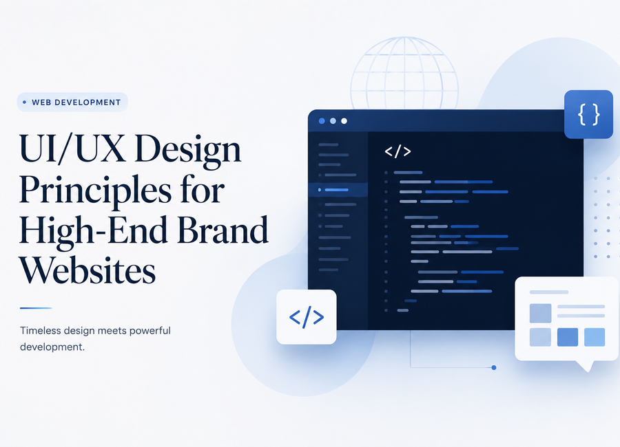 UI/UX Design Principles for High-End Brand Websites