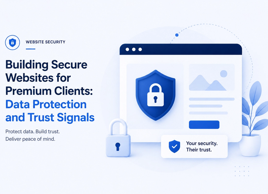 Building Secure Websites for Premium Clients: Data Protection and Trust Signals