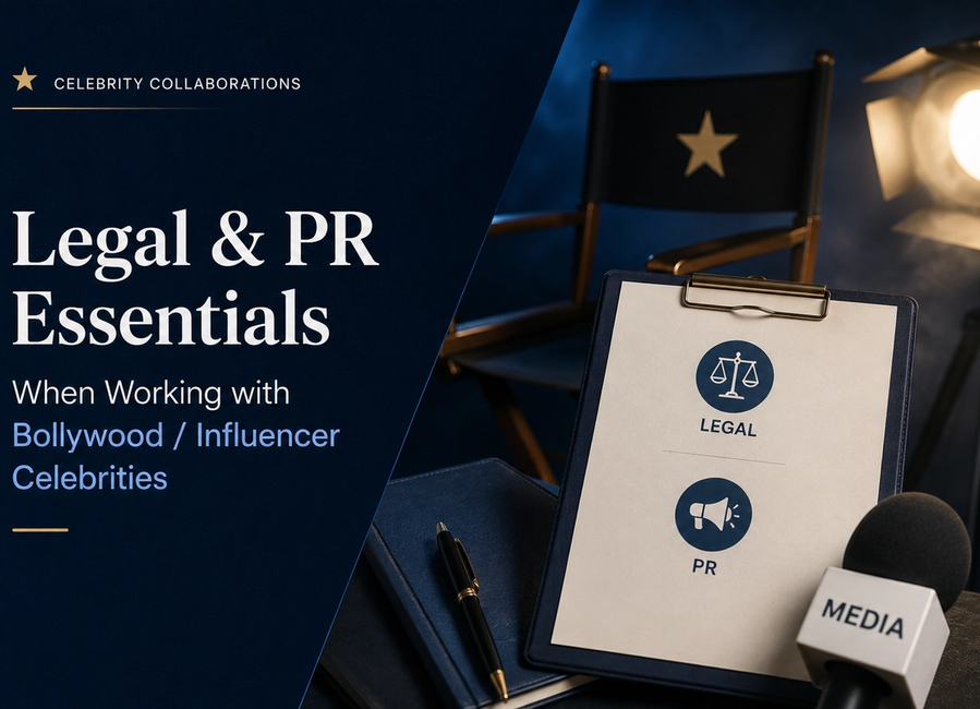 Legal and PR Essentials When Working with Bollywood and Influencer Celebrities