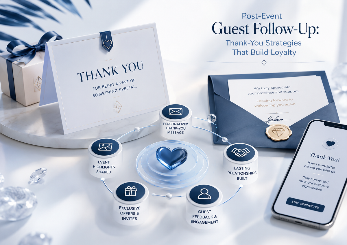 Post-Event Guest Follow-Up: Timing, Thank-You Templates and Feedback