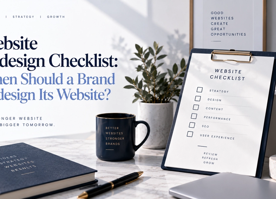 Website Redesign Checklist: When Should a Brand Redesign Its Website?