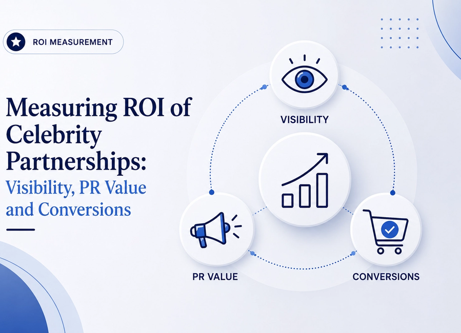 Measuring ROI of Celebrity Partnerships: Visibility, PR Value and Conversions