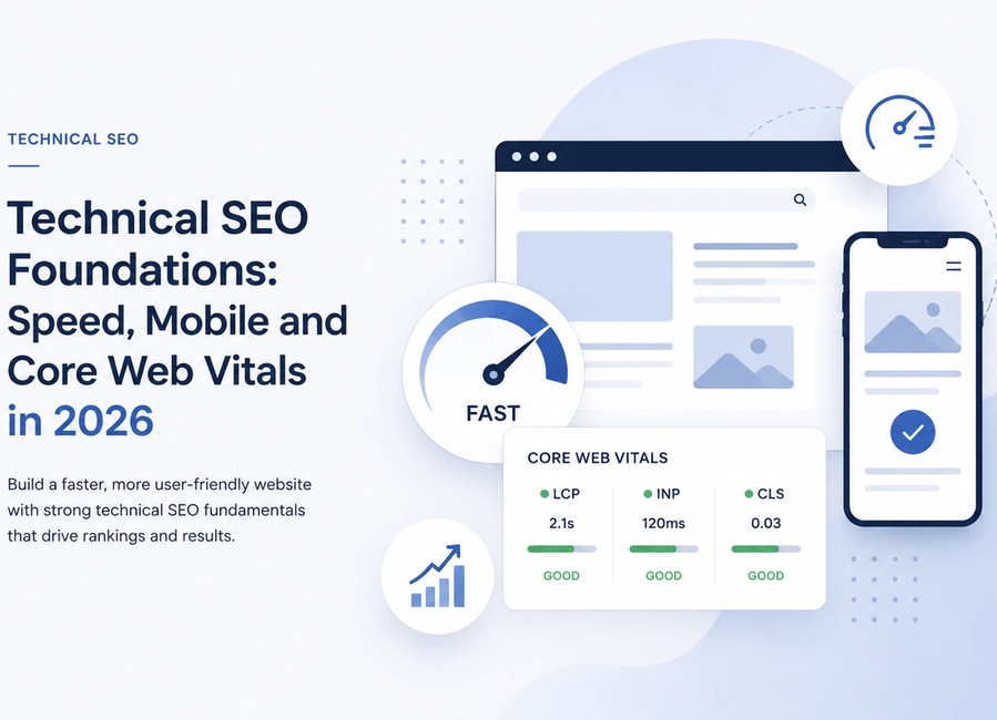 Technical SEO Foundations: Speed, Mobile and Core Web Vitals in 2026