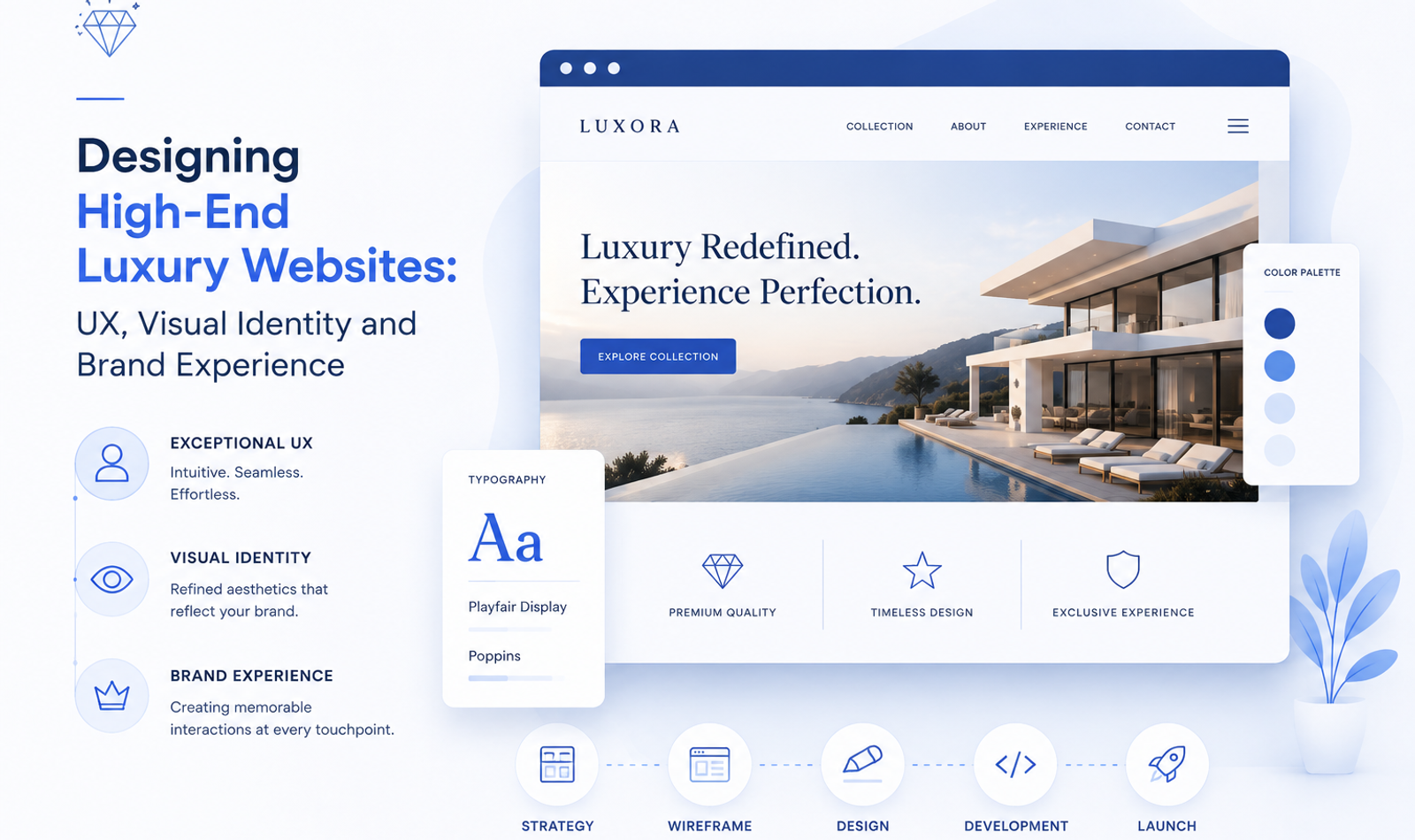 Designing High-End Luxury Websites: UX, Visual Identity and Brand Experience