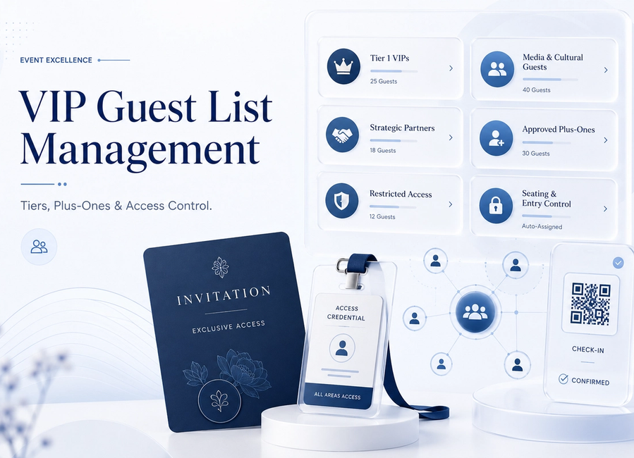 How to Build and Segment a VIP Guest List for High-Profile Events
