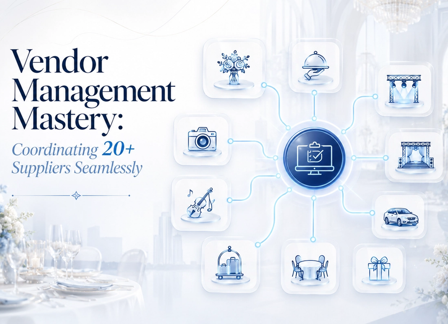 Vendor Management Mastery: Coordinating 20+ Suppliers Seamlessly