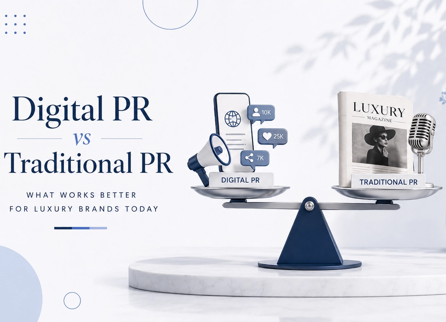 Digital PR vs Traditional PR: What Works Better for Luxury Brands Today