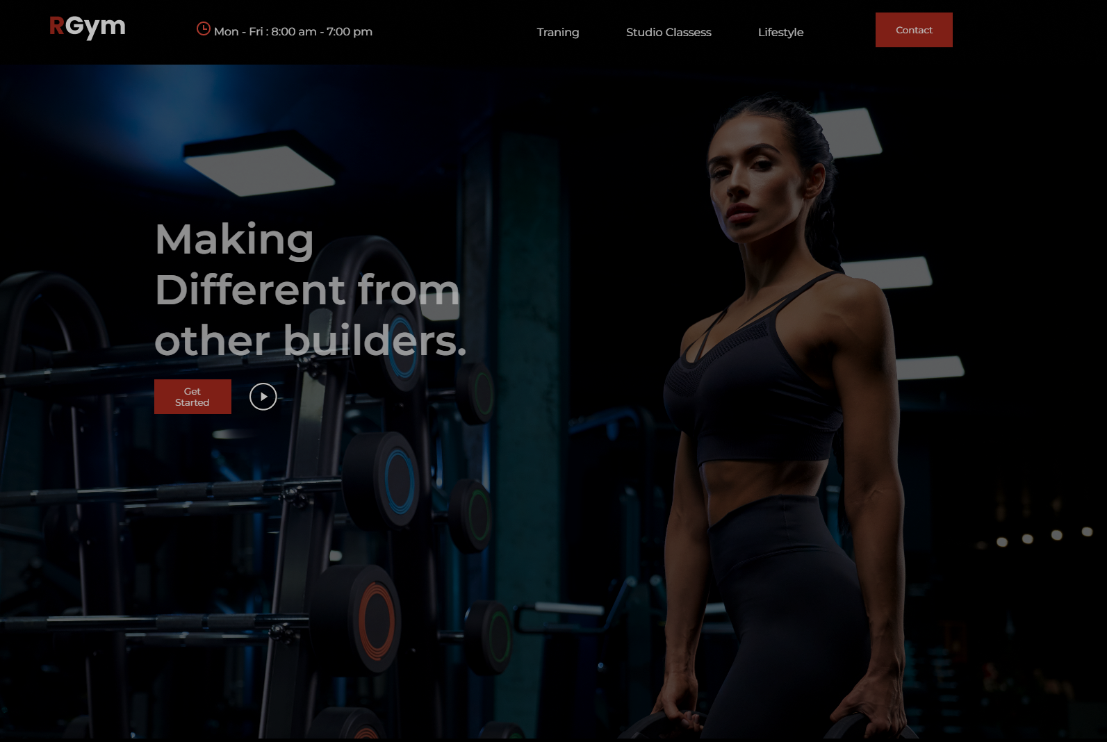 RGym | Community-Centric Fitness Platform