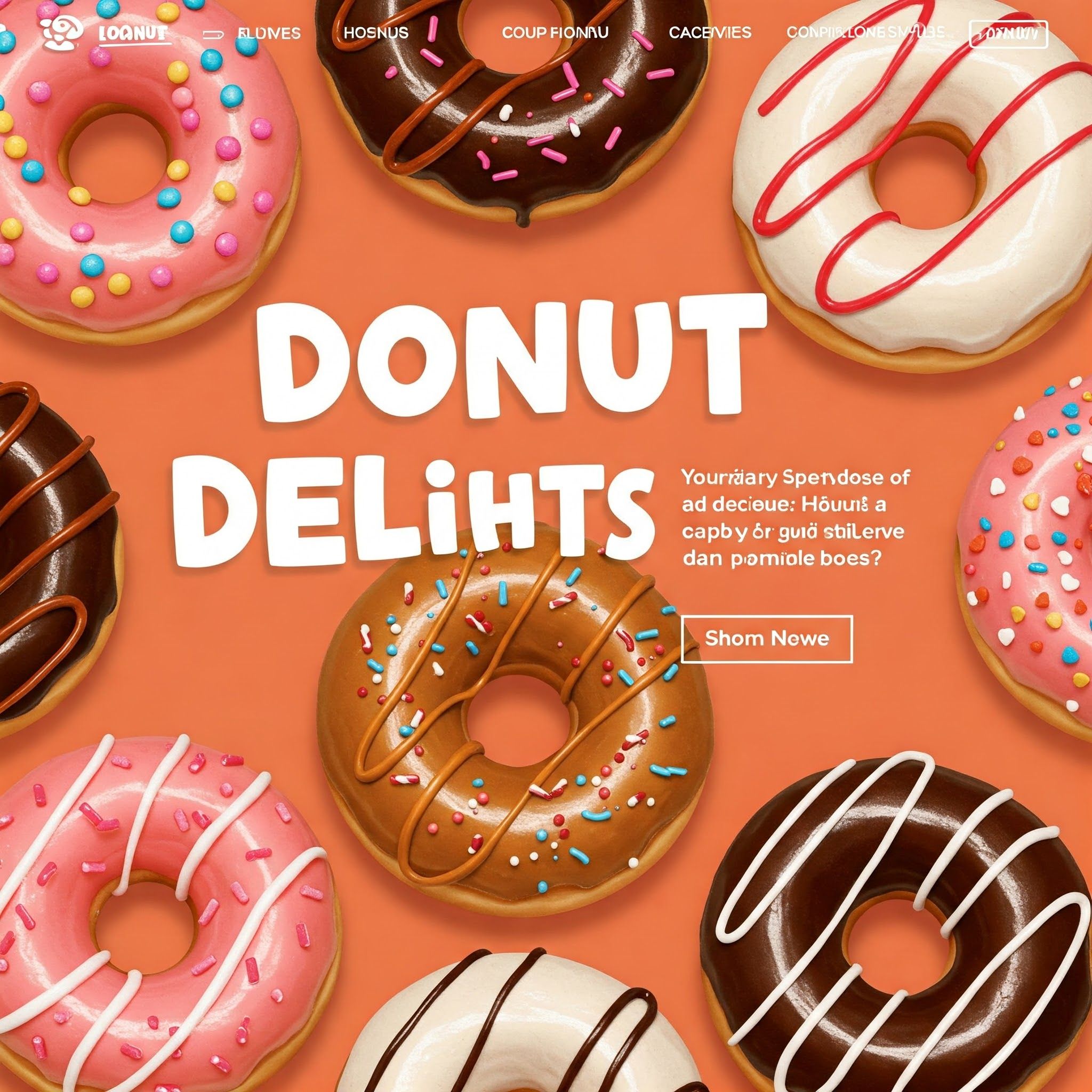 DoughDelights | Interactive E-Commerce Concept