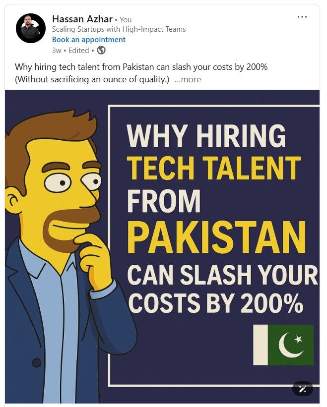 LinkedIn post