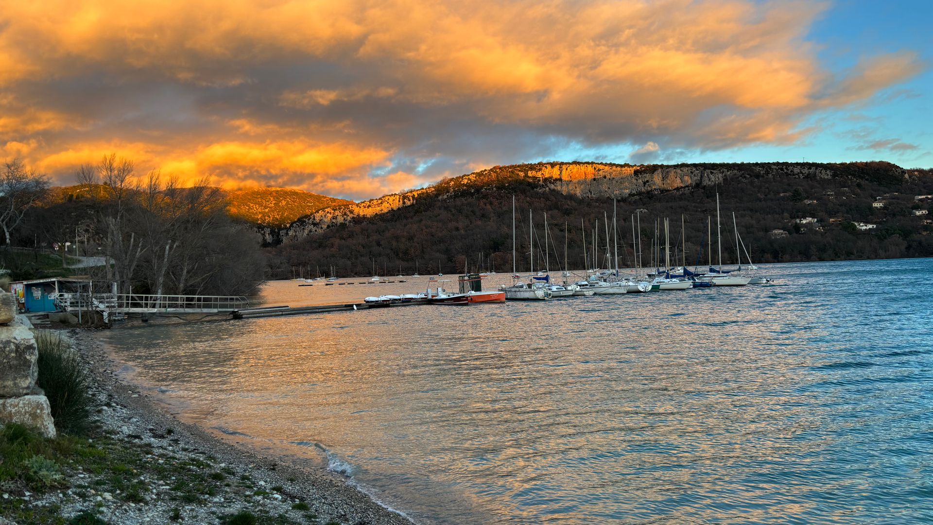 Lac de Sainte-Croix from Bauduen
