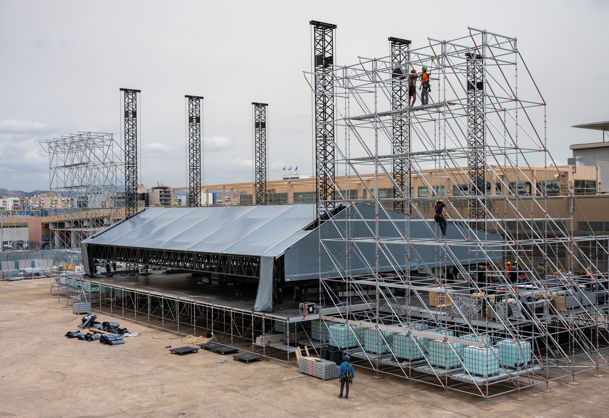 Sixty82 podium Robbie Williams-tour
