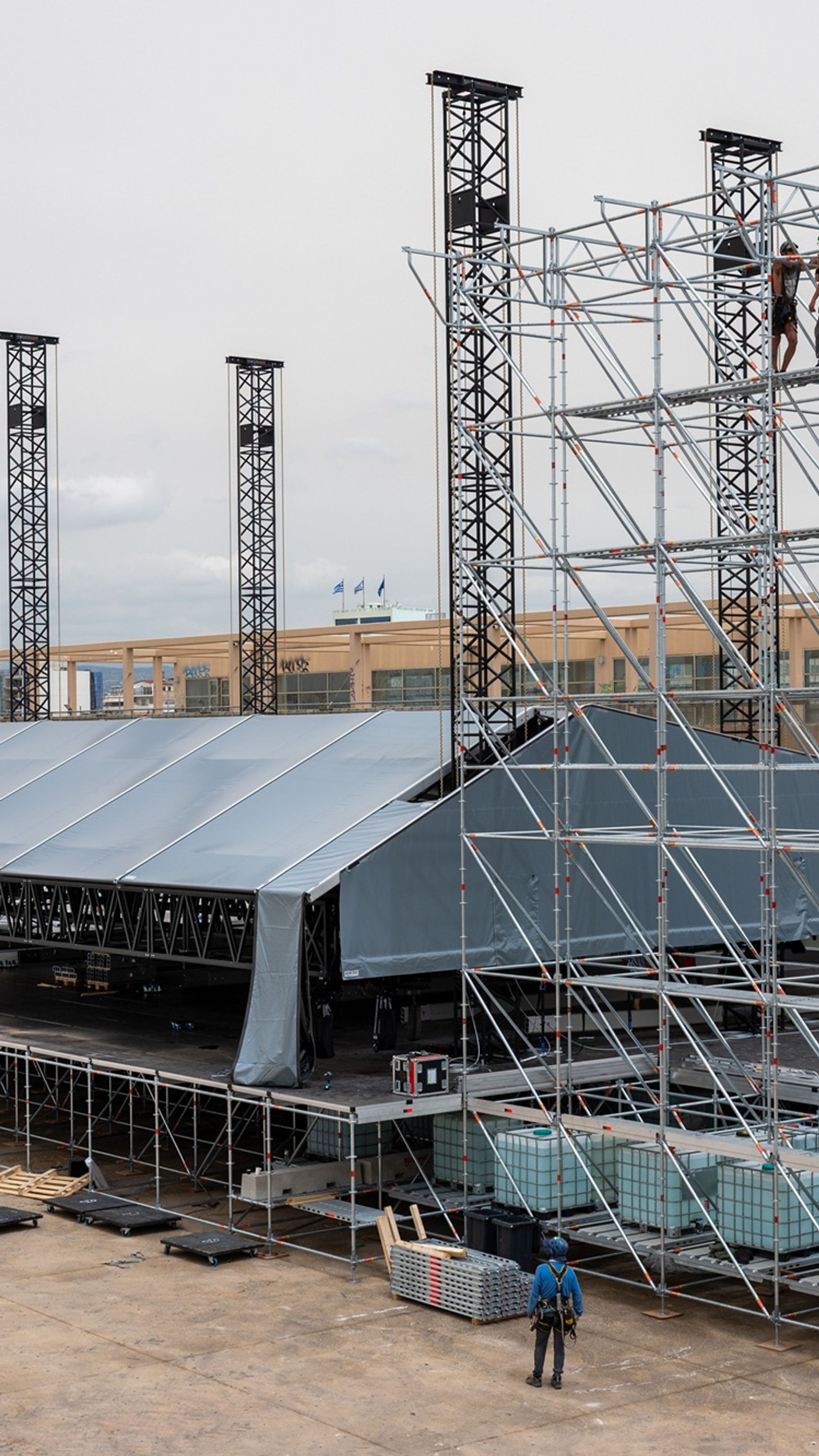 Sixty82 podium Robbie Williams-tour