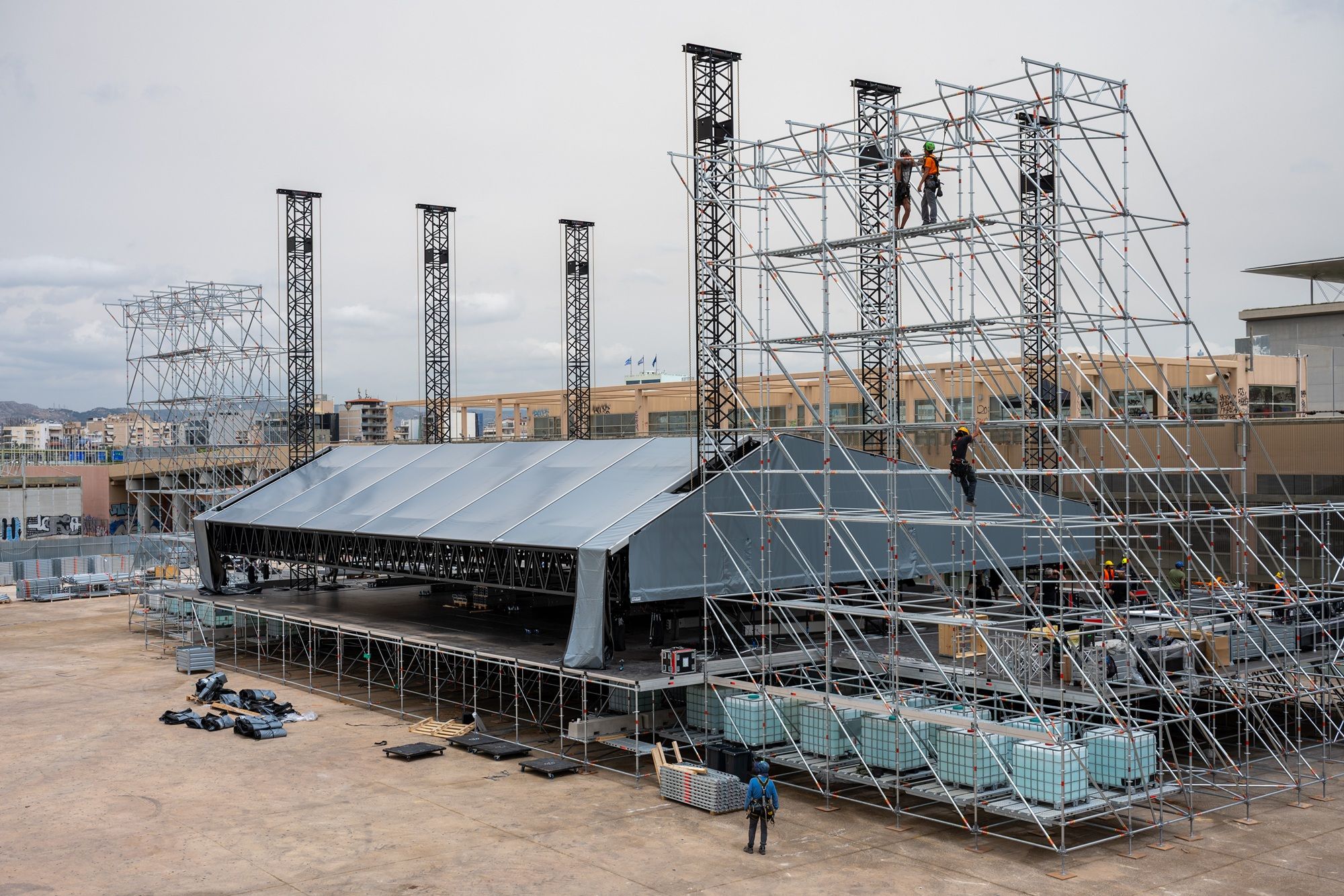 Sixty82 podium Robbie Williams-tour