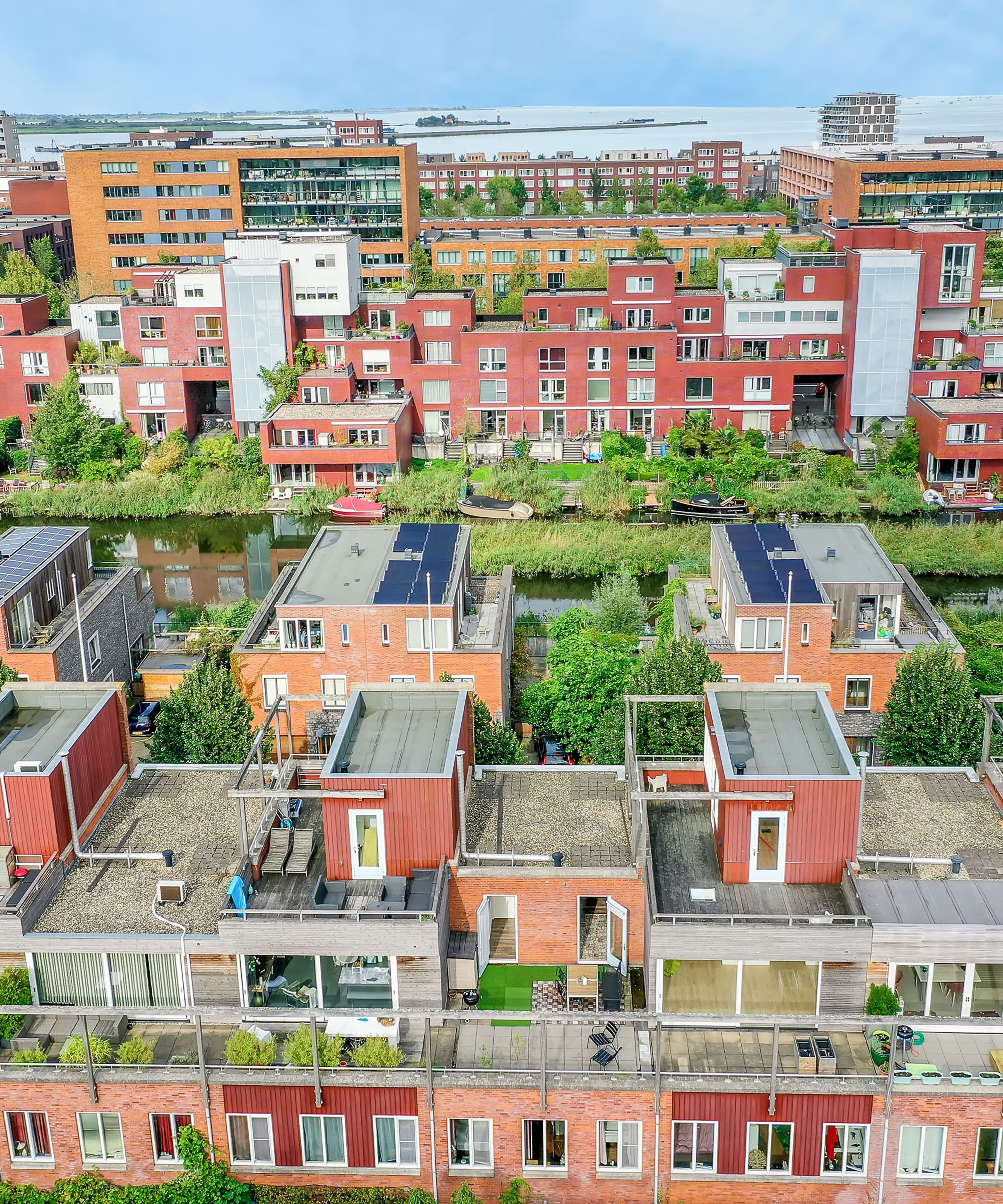 Residential area view