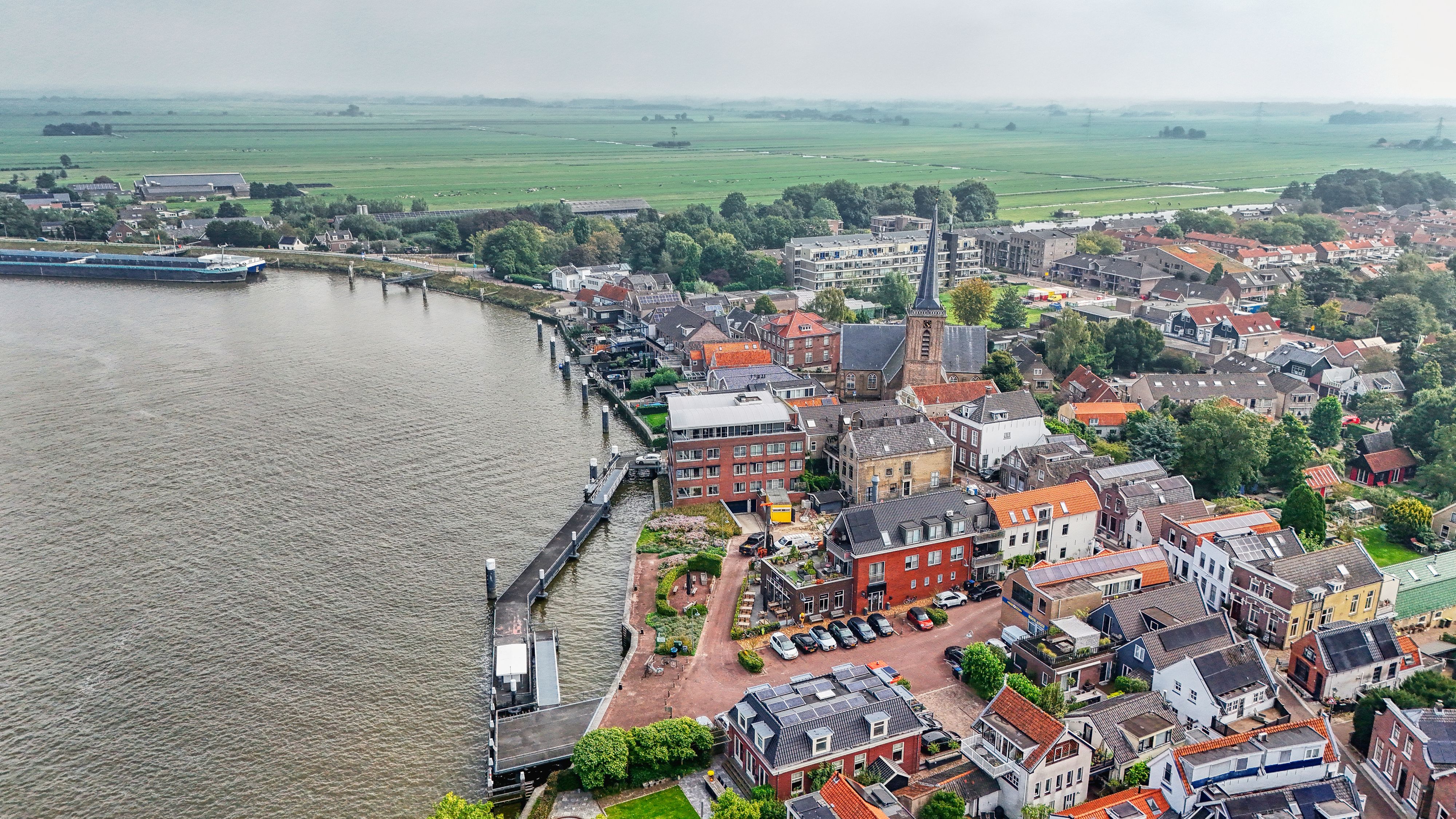 City and waterfront