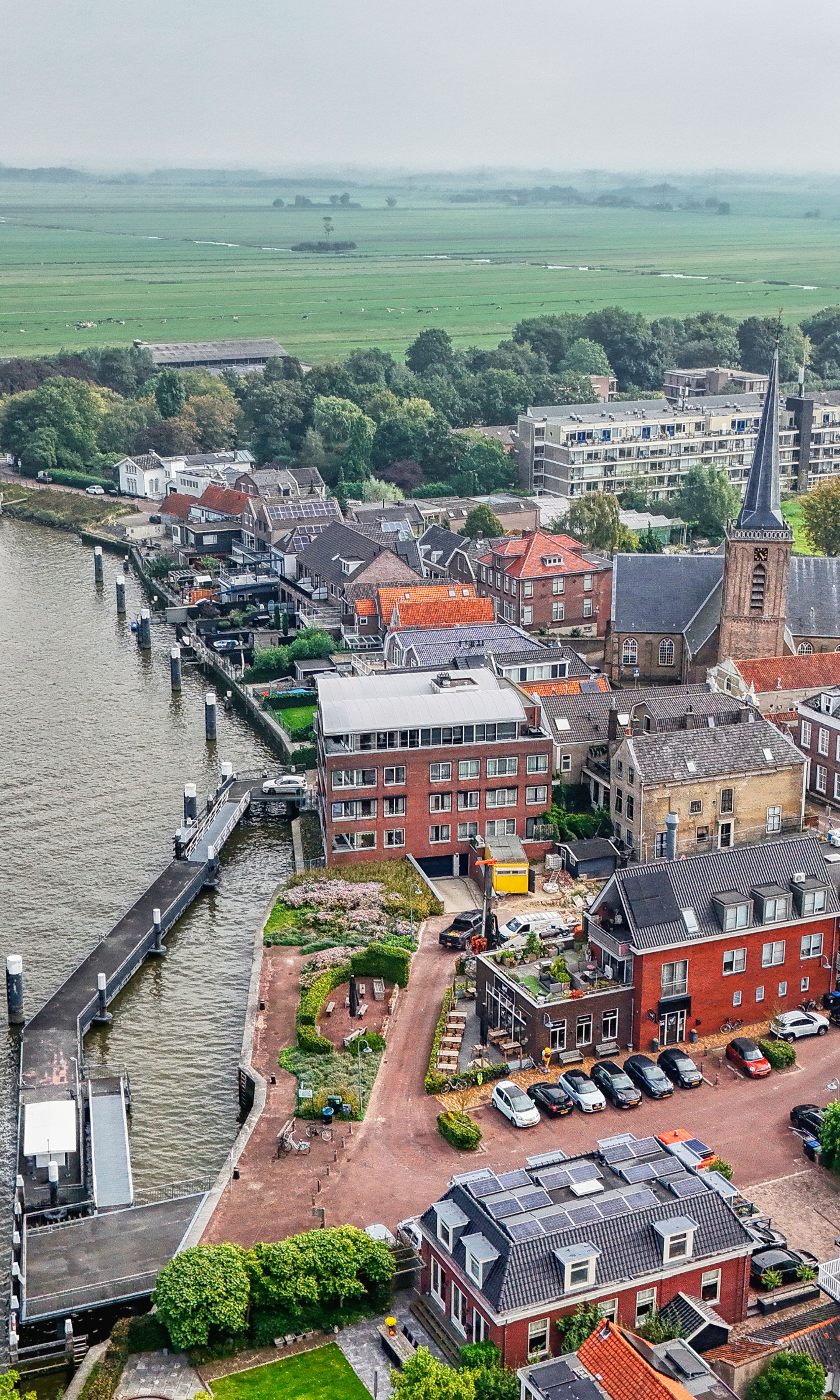 City and waterfront