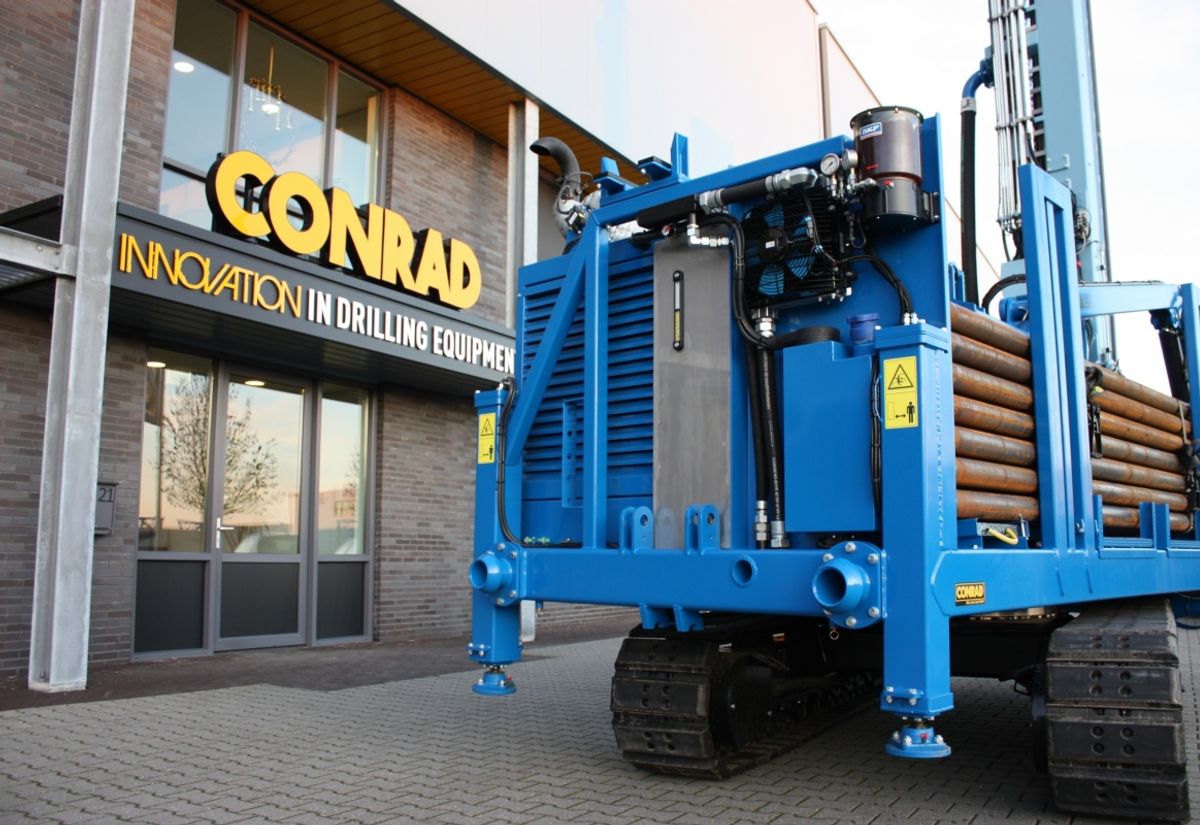 Conrad grondboormachine