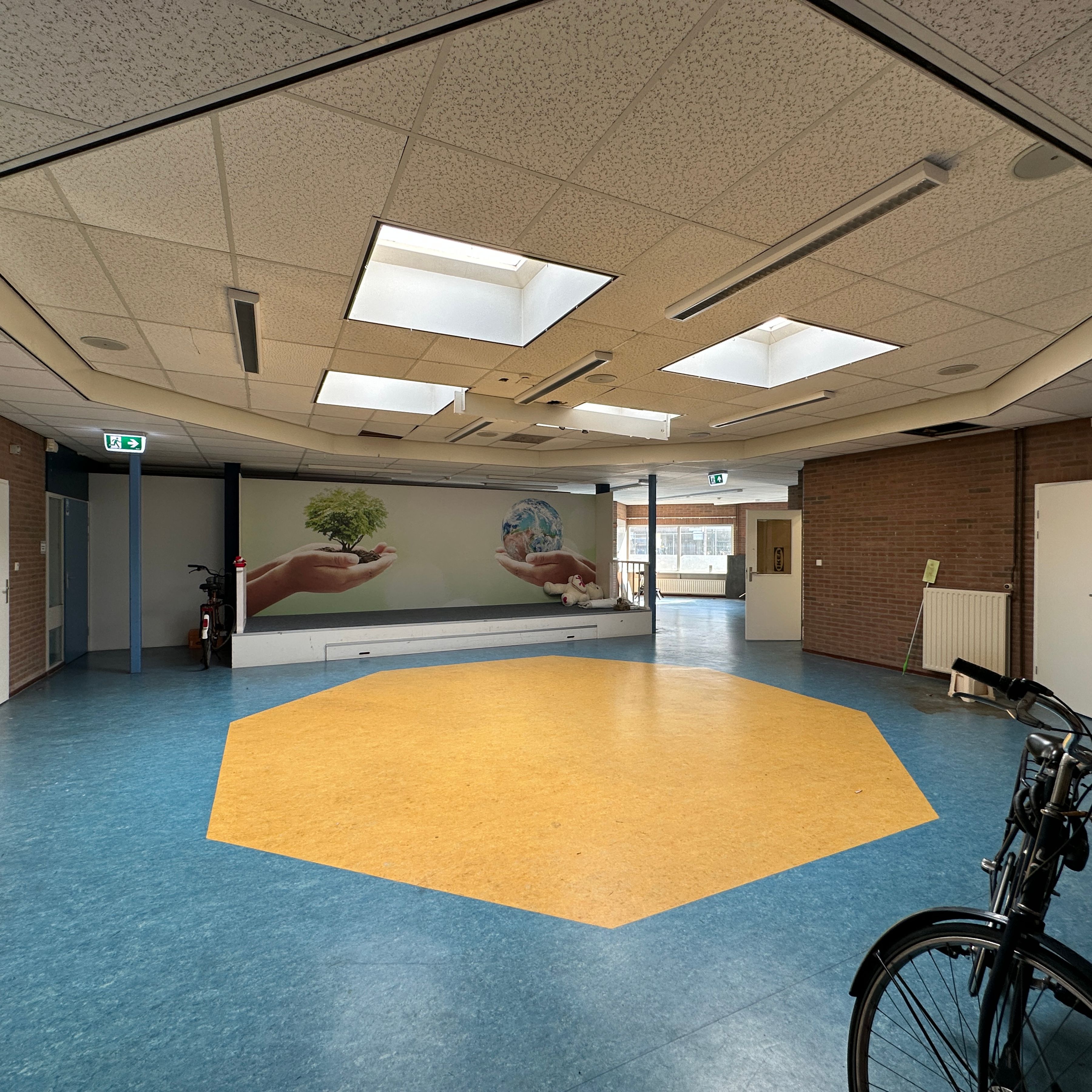 Binnenkant gebouw nu