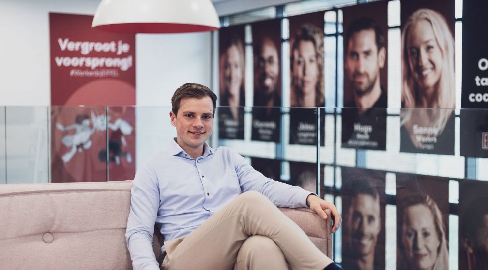 Data & Analytics consultant Niels Schmitz in het EIFFEL Clubhuis