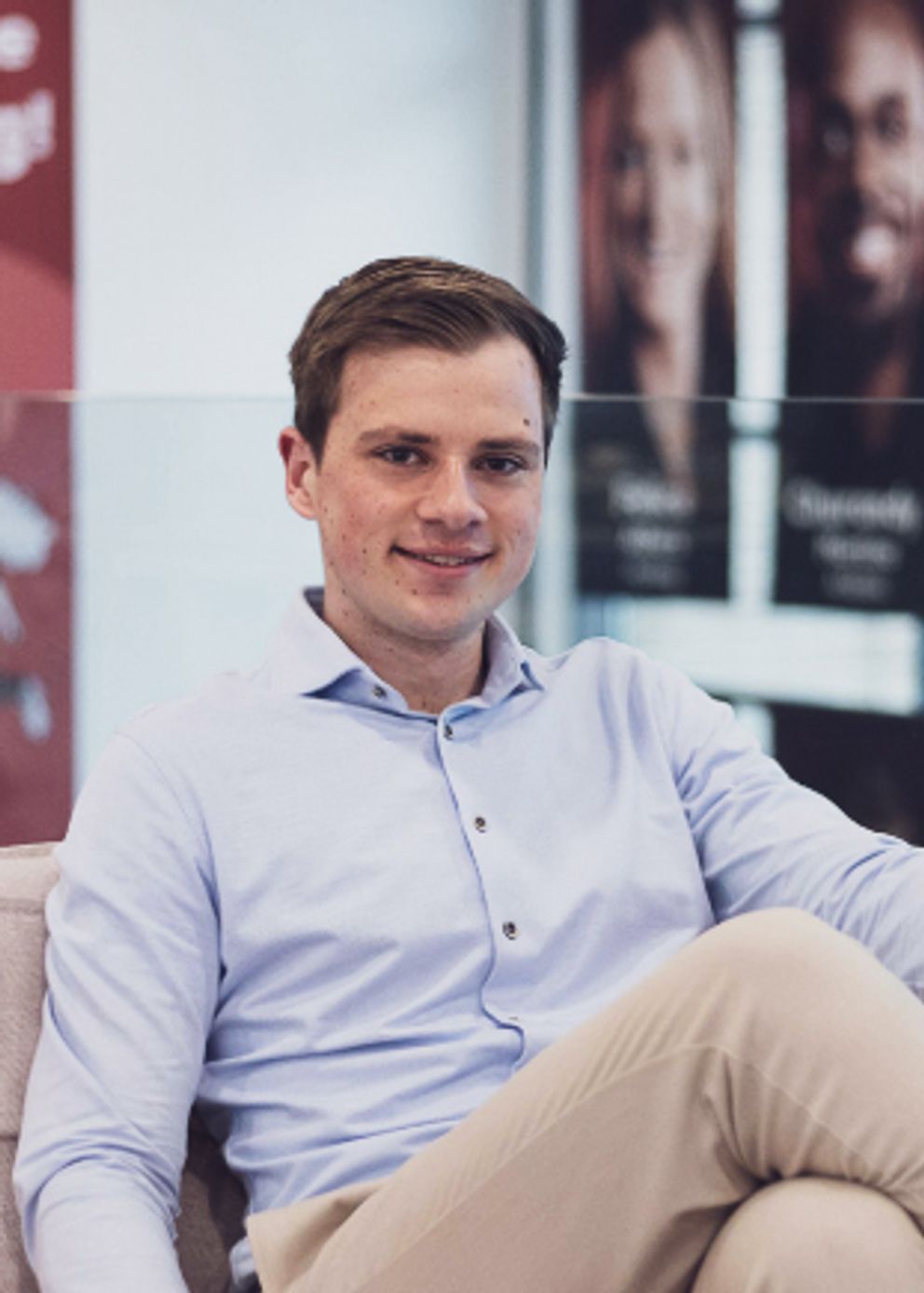 Data & Analytics consultant Niels Schmitz in het EIFFEL Clubhuis