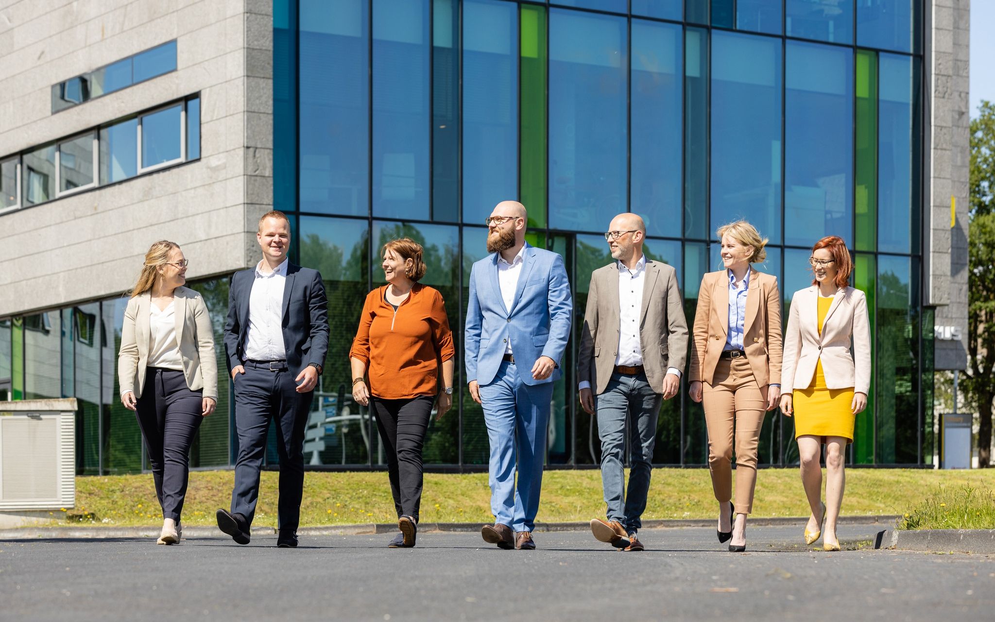 Groep Thorbecke collega's