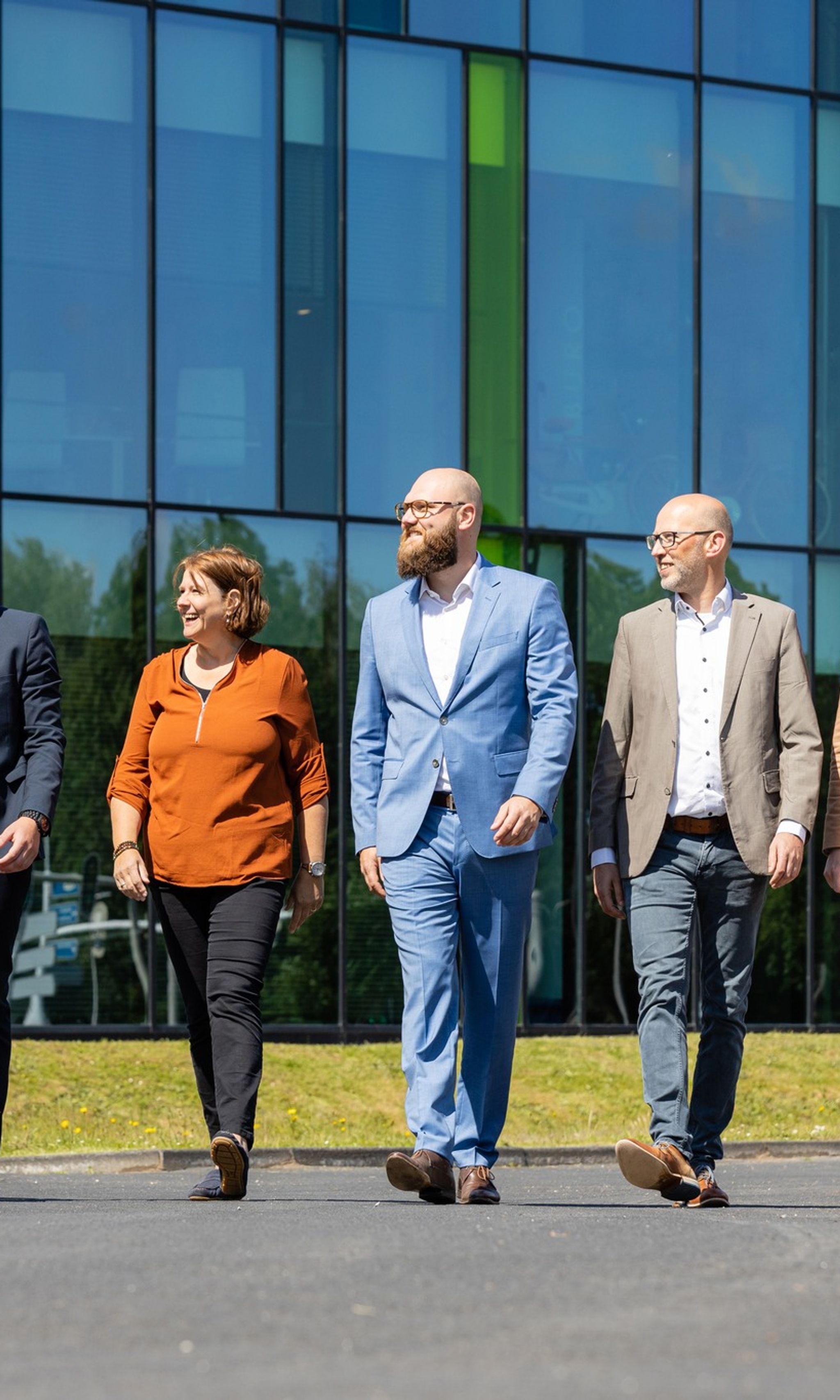 Groep Thorbecke collega's
