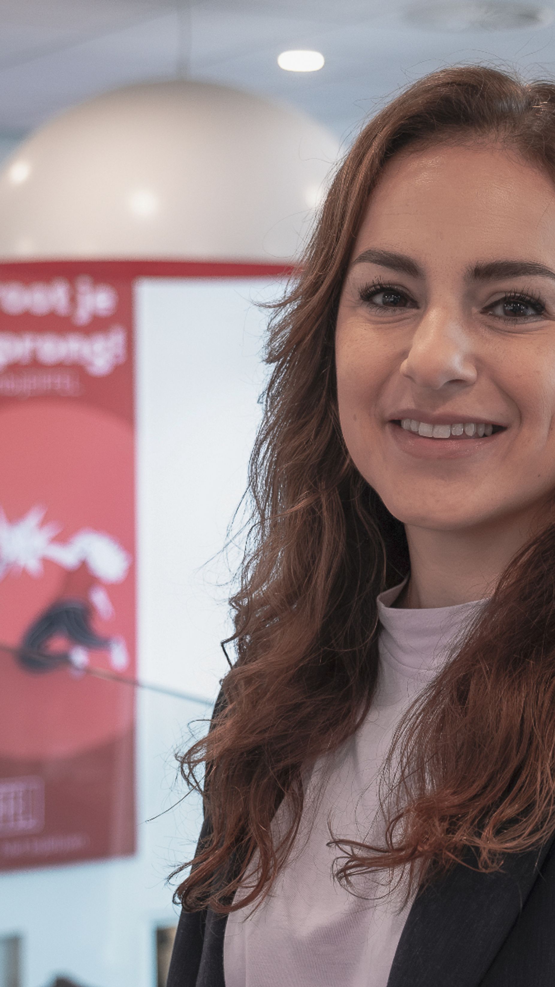 Professional Sociaal Domein Pinar Mermer in het Clubhuis