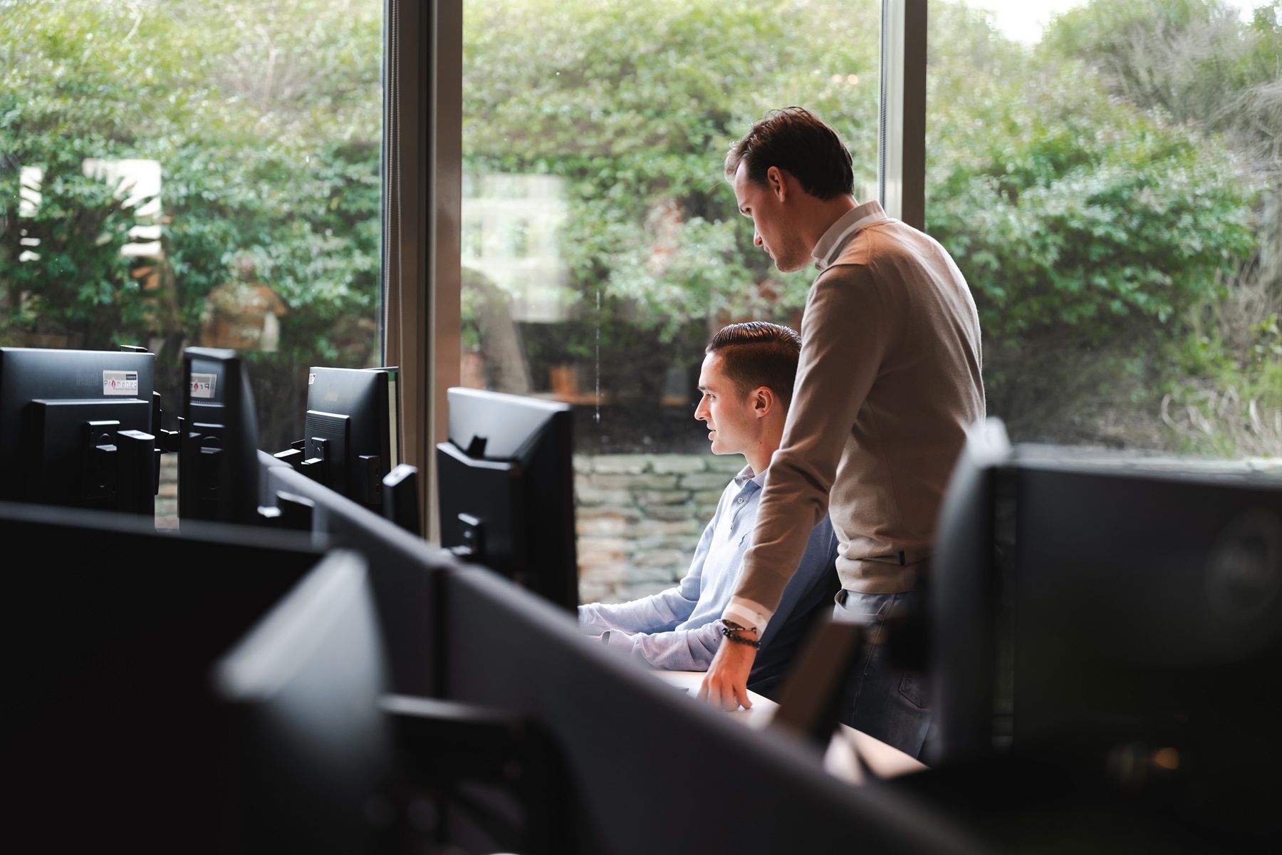 EIFFEL Projectmanagers op kantoor