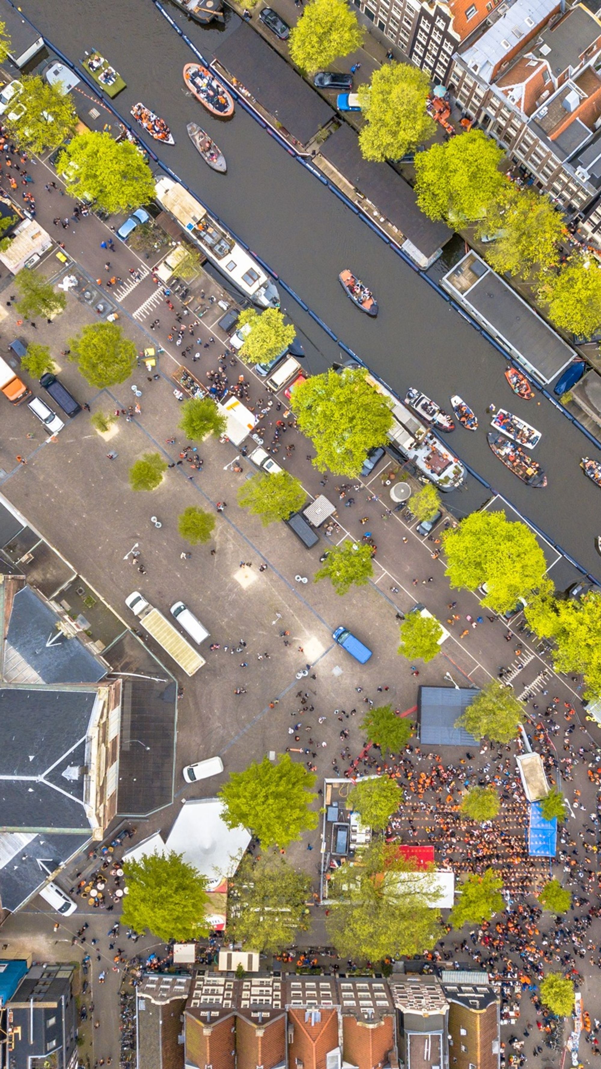 luchtfoto stad