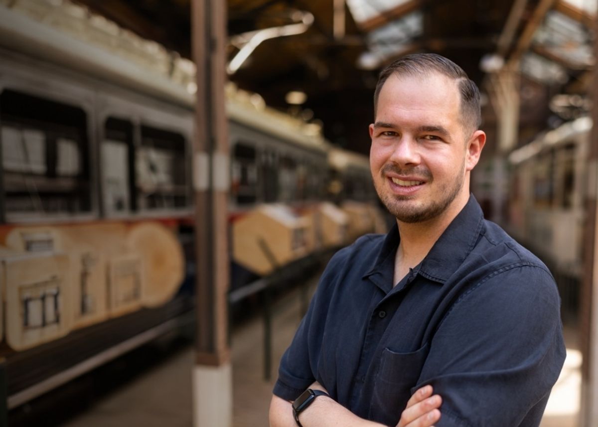 Consultant Tim bij opdrachtgever Openluchtmuseum