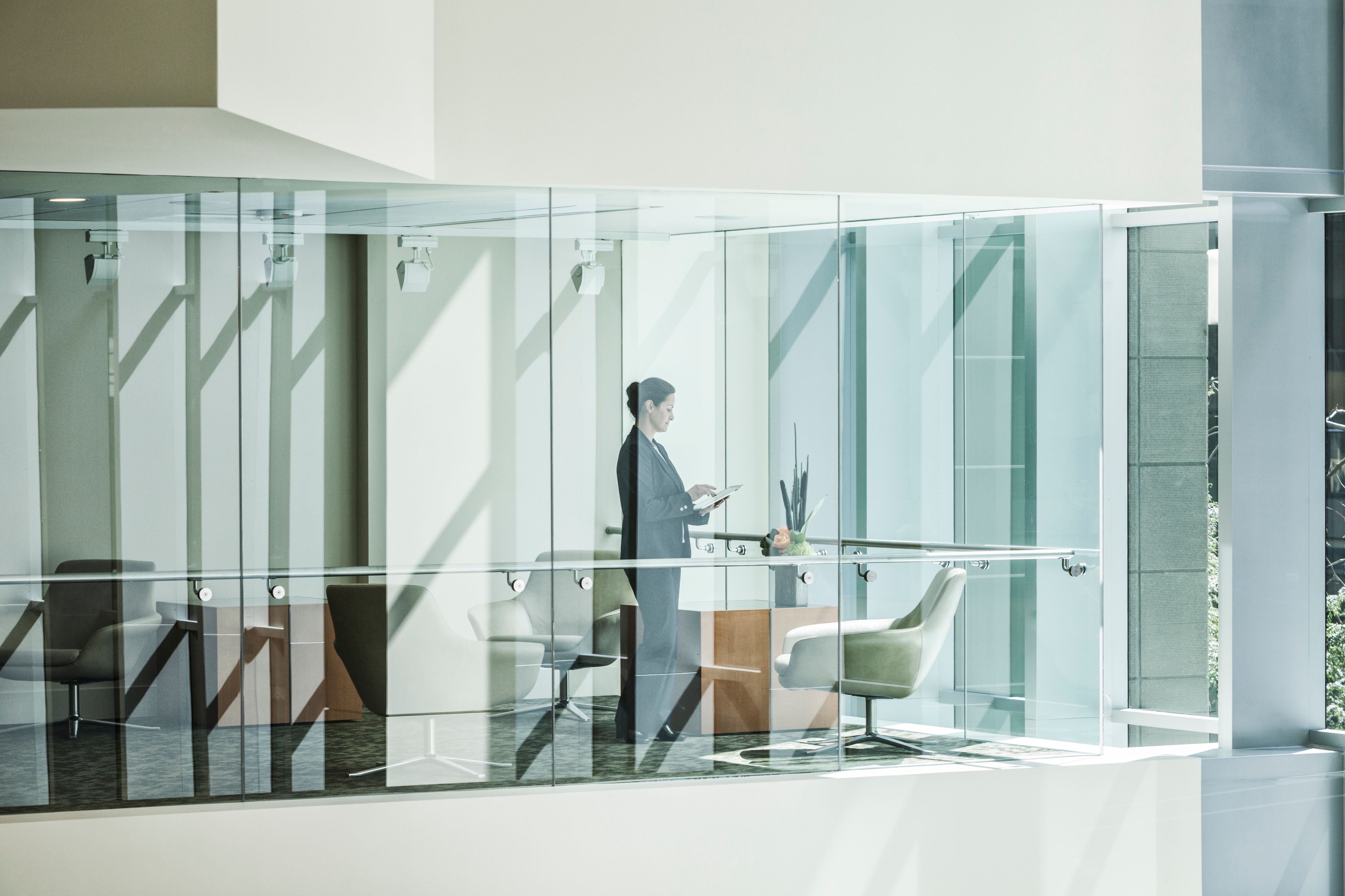 Sfeerbeeld bestuursrecht professional in overheidskantoor