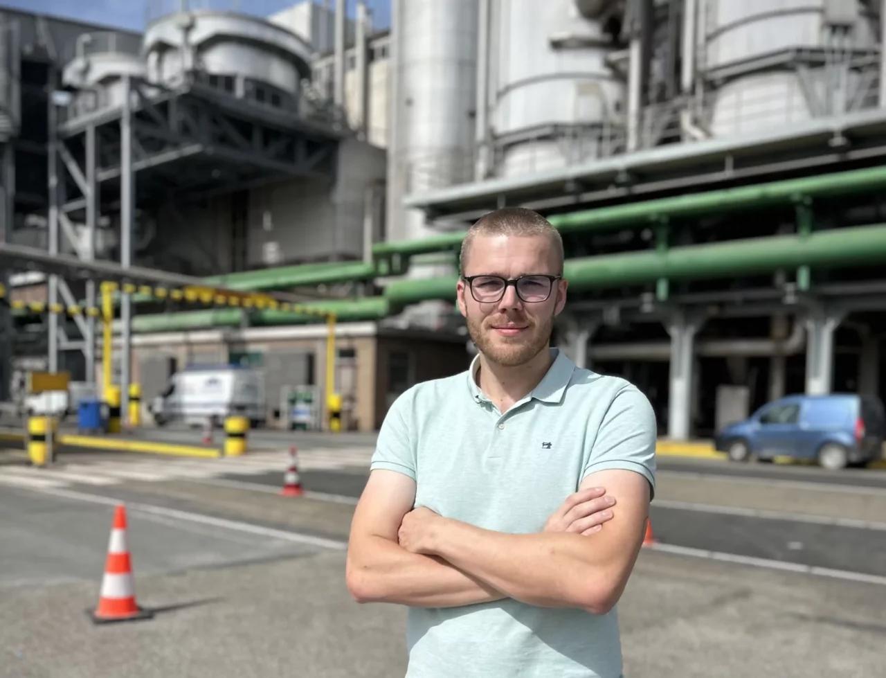 Cas Donker, engineer bij CLAFIS