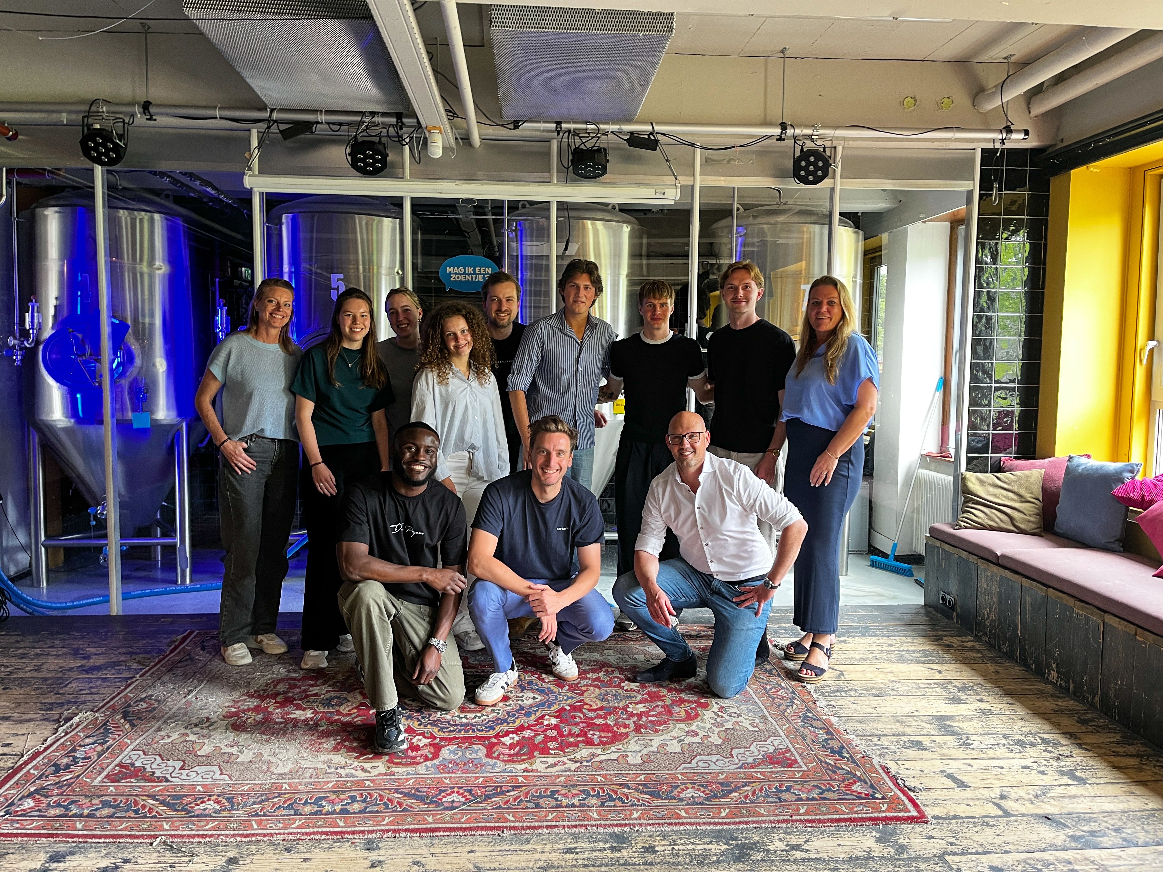 Groepsfoto klantcase Topsportmentaliteit en soft skills