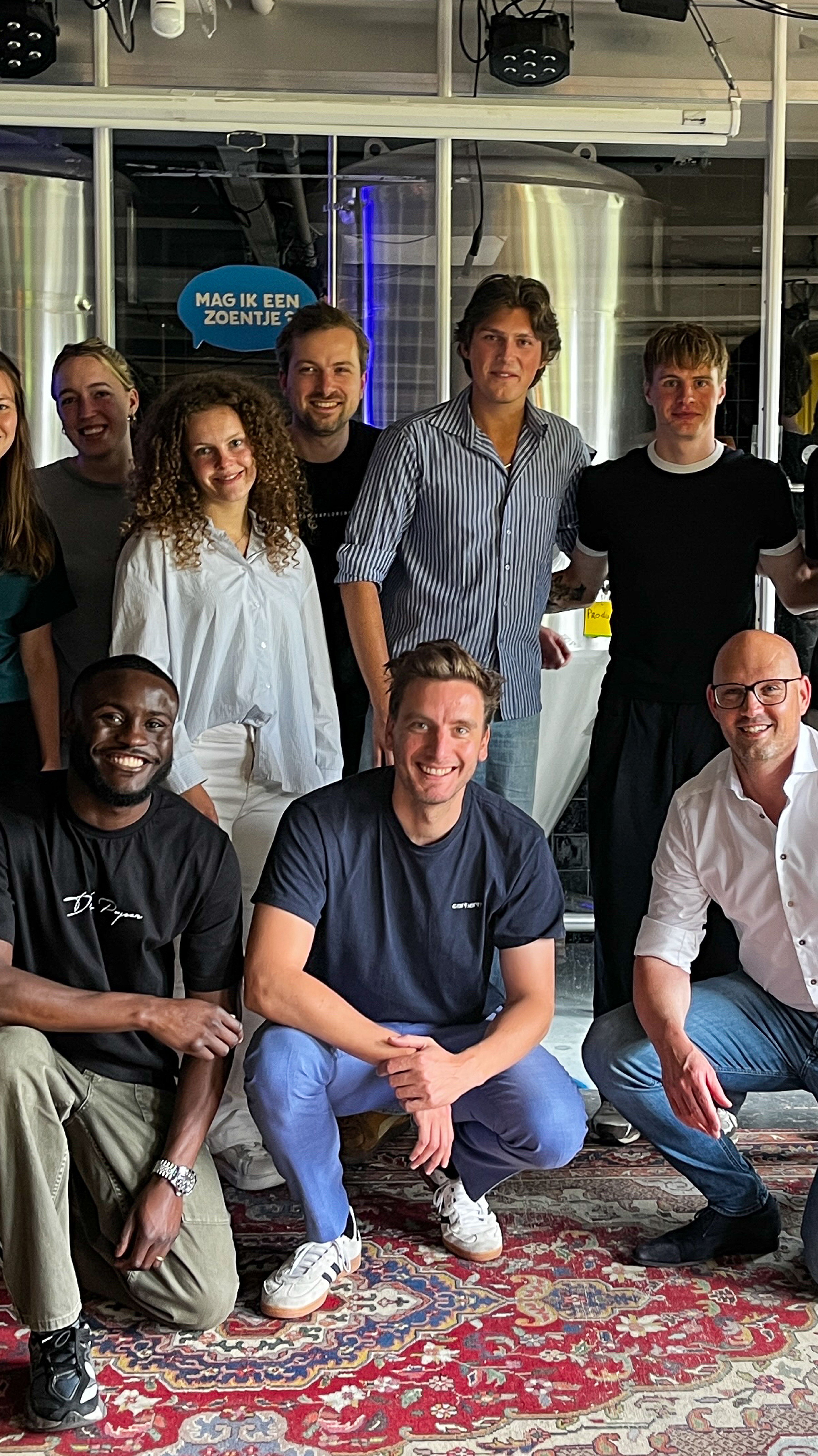 Groepsfoto klantcase Topsportmentaliteit en soft skills