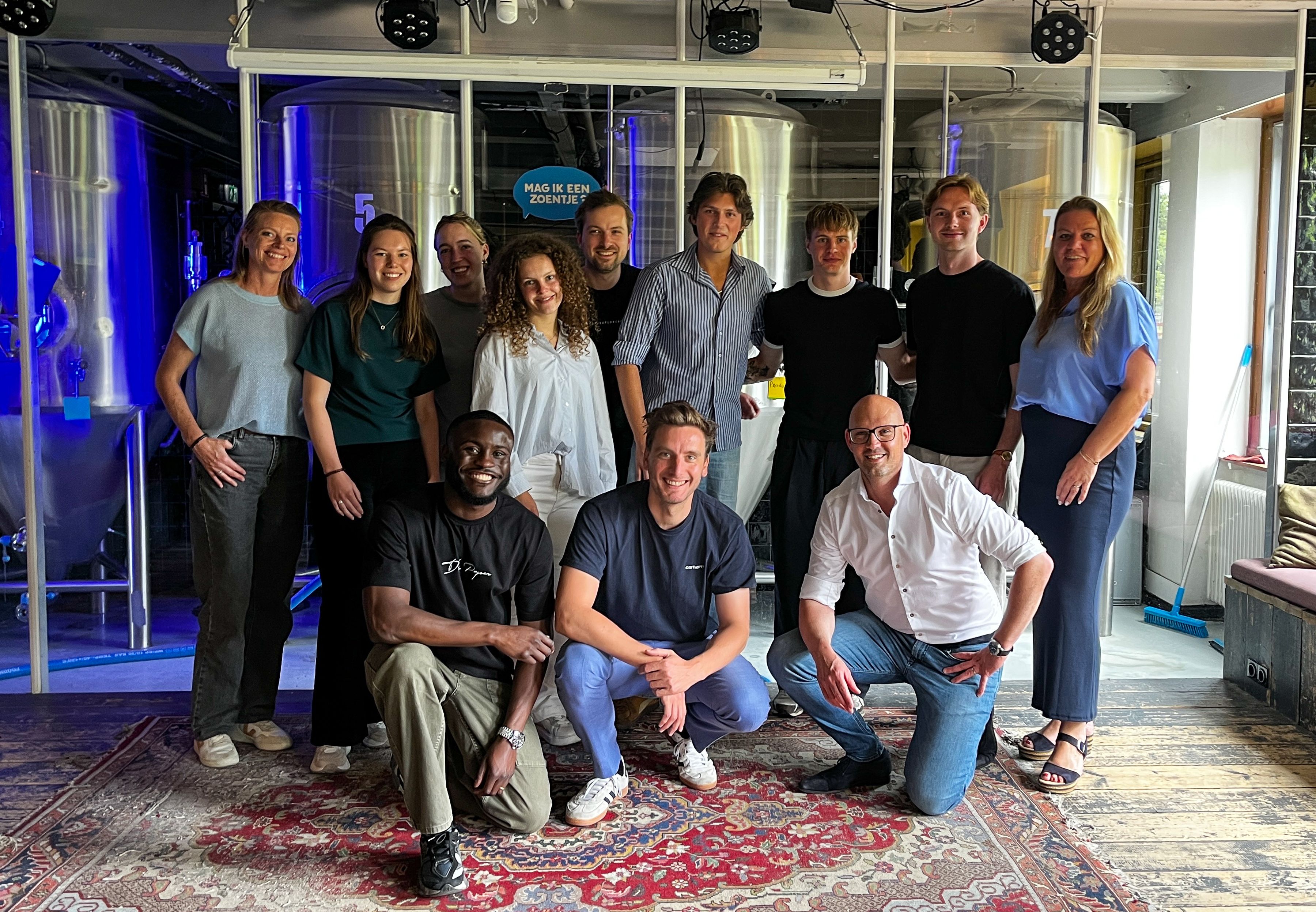 Groepsfoto klantcase Topsportmentaliteit en soft skills