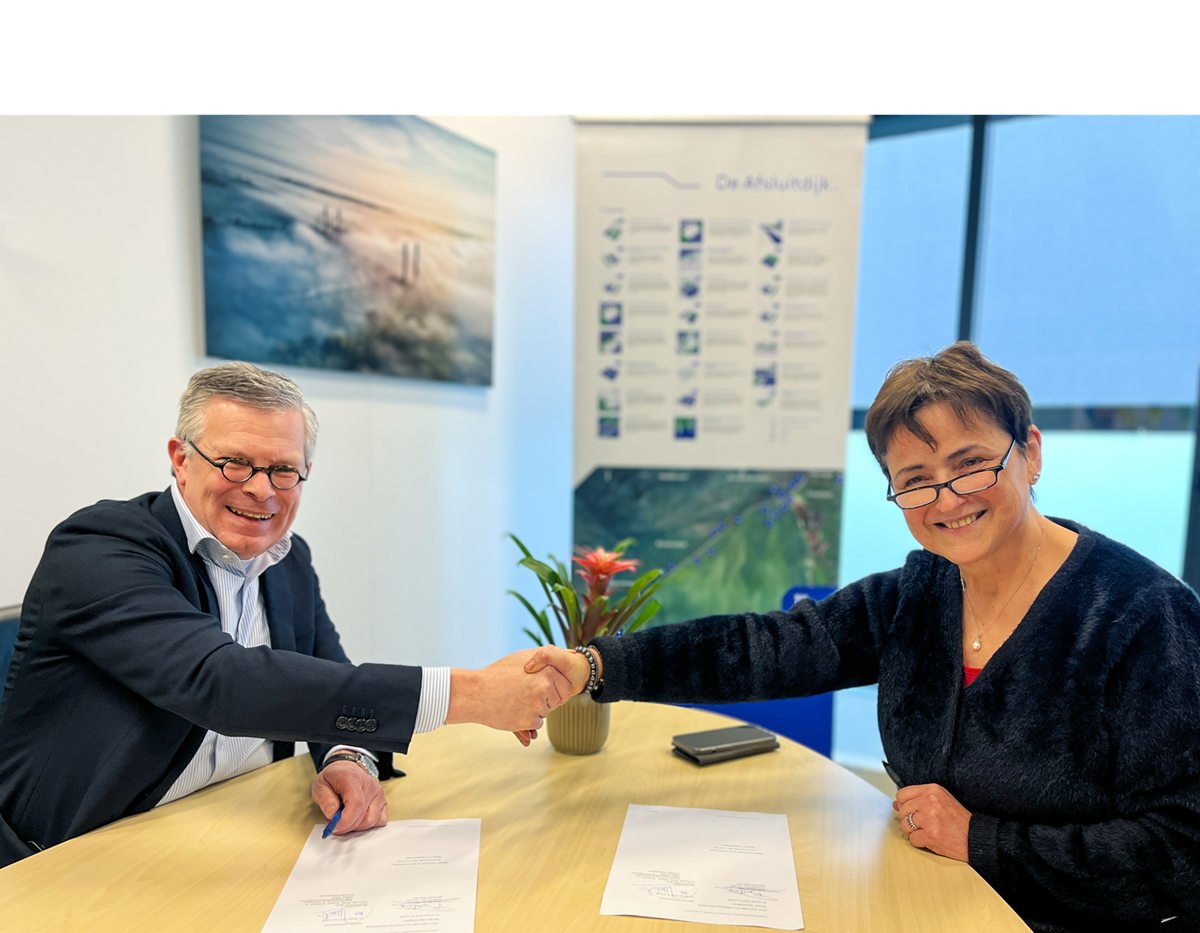 Overeenkomst Rijkswaterstaat en EIFFEL Projects voor project Afsluitdijk