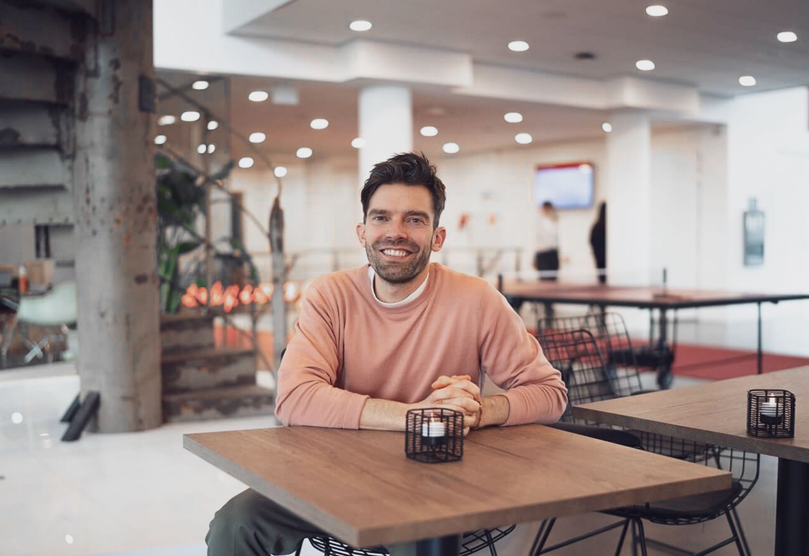 Legal Consultant Nick van Hoorn in het Clubhuis