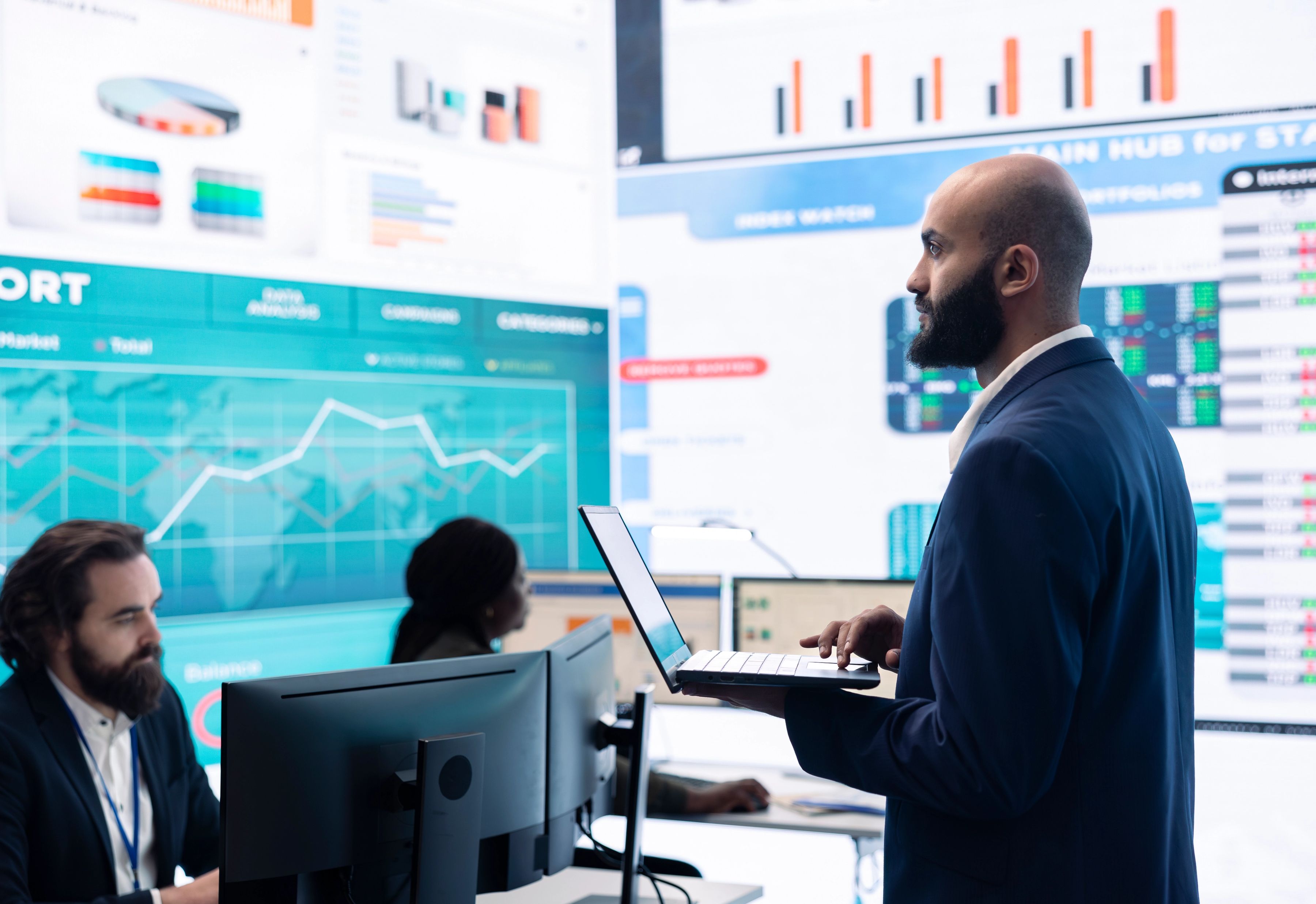 Datagedreven finance | Stockphoto