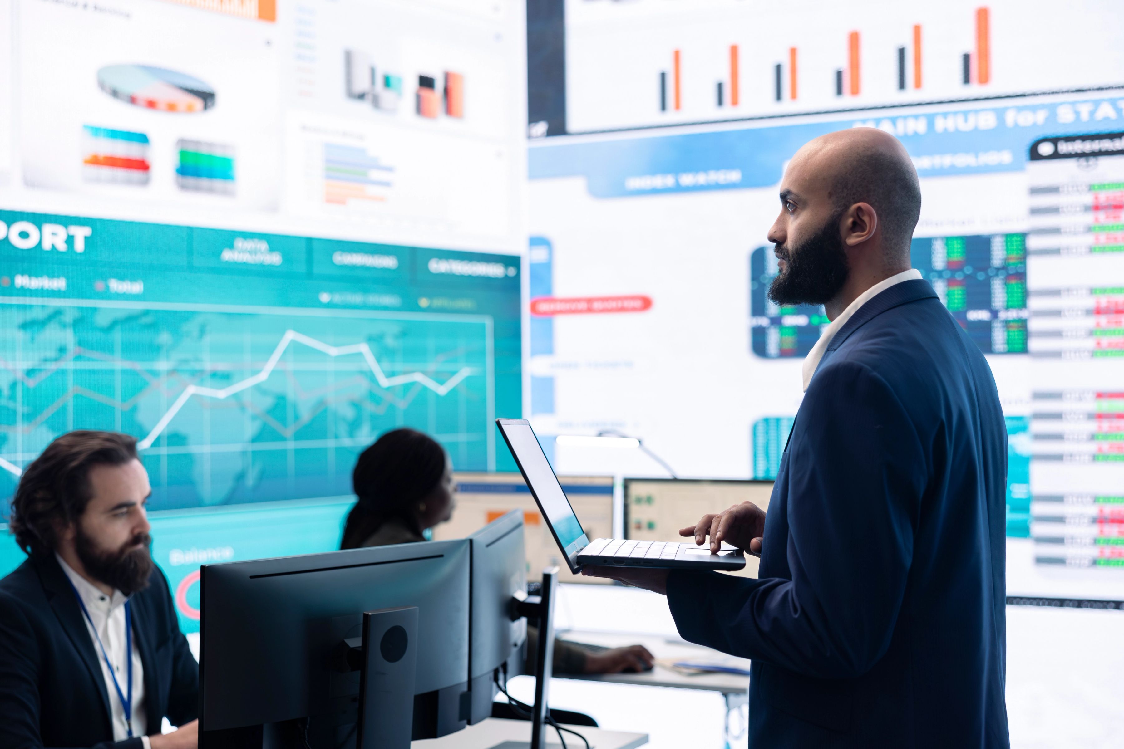 Datagedreven finance | Stockphoto